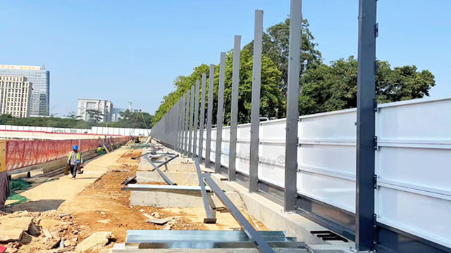 A類(lèi)裝配式圍擋-鋼結(jié)構(gòu)全龍骨定制加高款 深圳項(xiàng)目工程圍擋